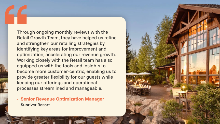 Sunriver testimonial - Aven Hospitality